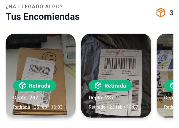 Gestión de Encomiendas en Visitme